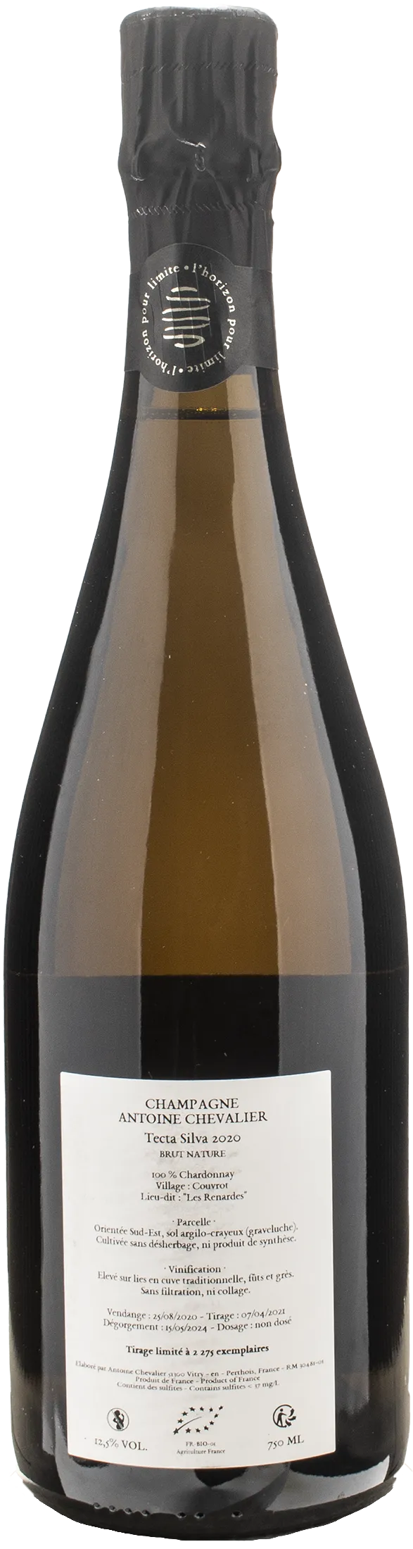 Antoine Chevalier Champagne Blanc de Blancs Brut Nature Tecta Silva 2020