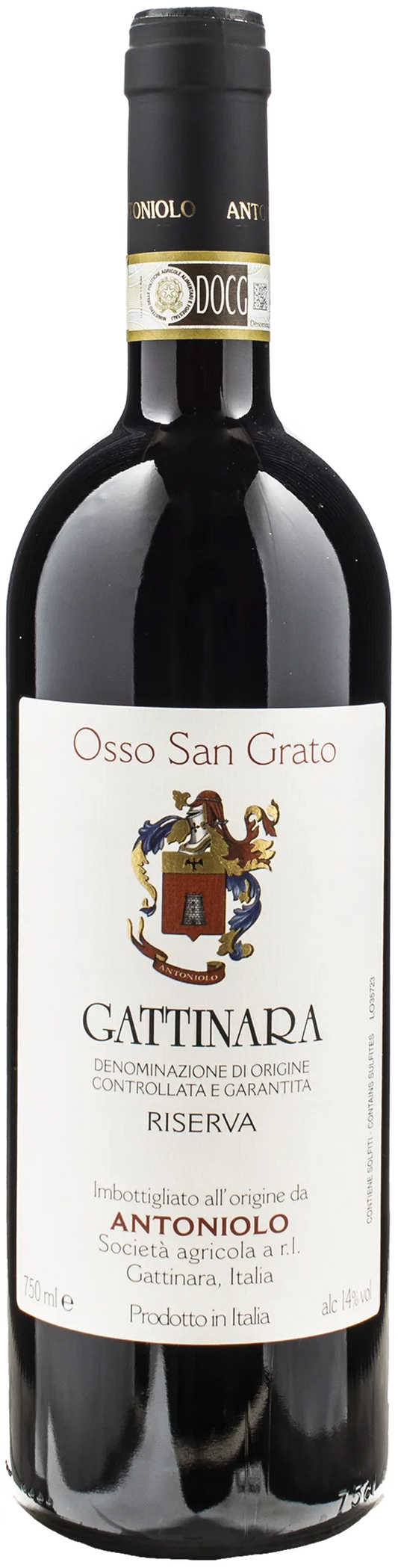 Antoniolo Gattinara Riserva Osso San Grato 2019