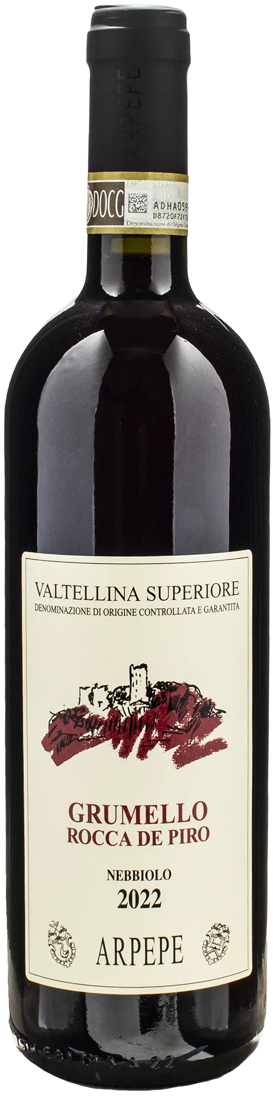 Ar.Pe.Pe Valtellina Superiore Nebbiolo Grumello Rocca de Piro 2022