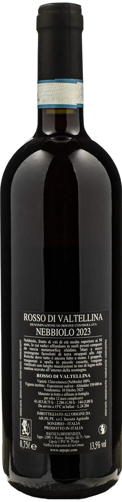Ar.Pe.Pe Rosso di Valtellina Nebbiolo 2023