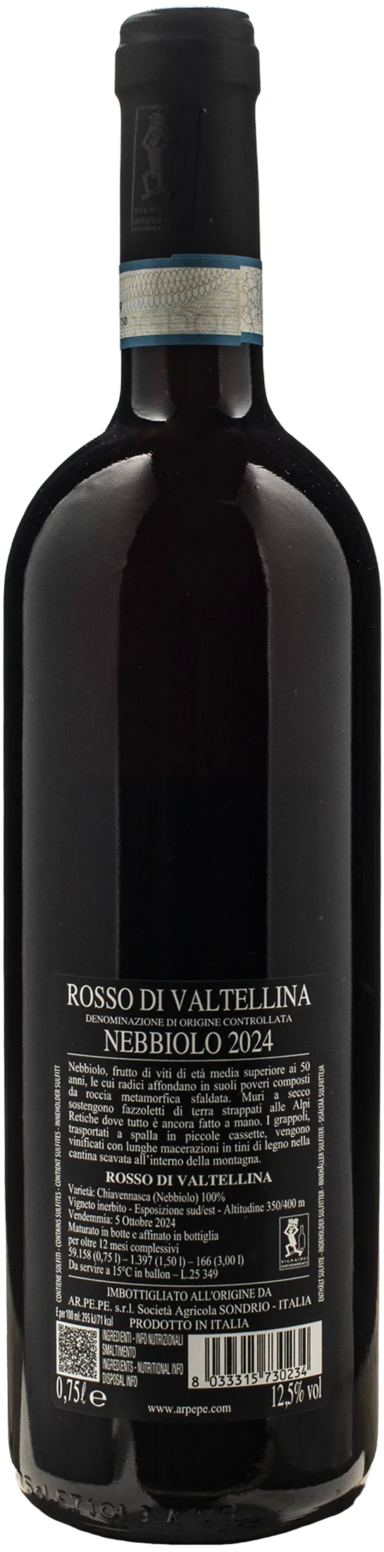 Ar.Pe.Pe Rosso di Valtellina Nebbiolo 2024