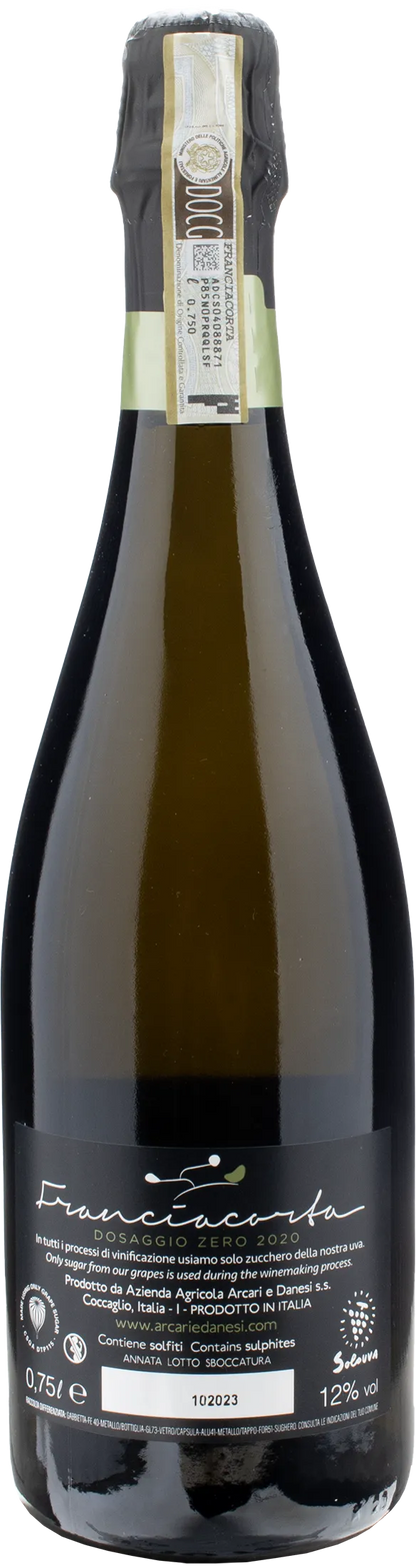 Arcari e Danesi Franciacorta Dosaggio Zero 2020