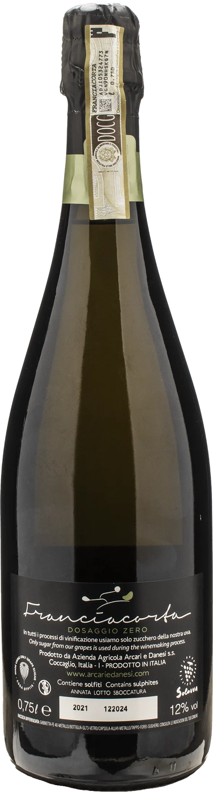 Arcari e Danesi Franciacorta Dosaggio Zero 2021
