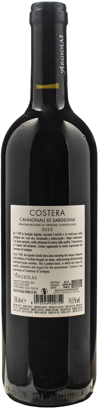 Argiolas Cannonau di Sardegna Costera 2023