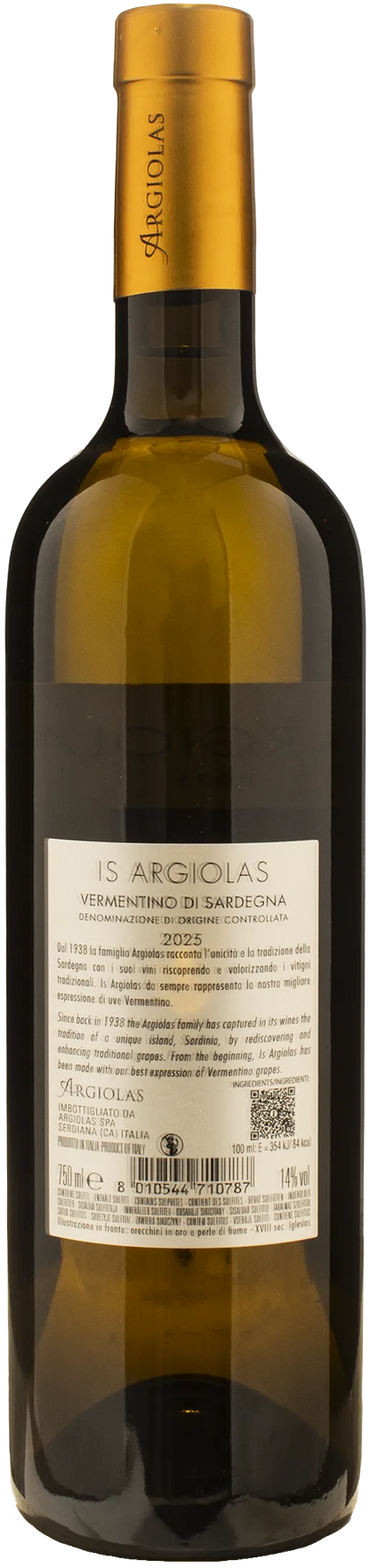 Argiolas Vermentino di Sardegna Is Argiolas 2025