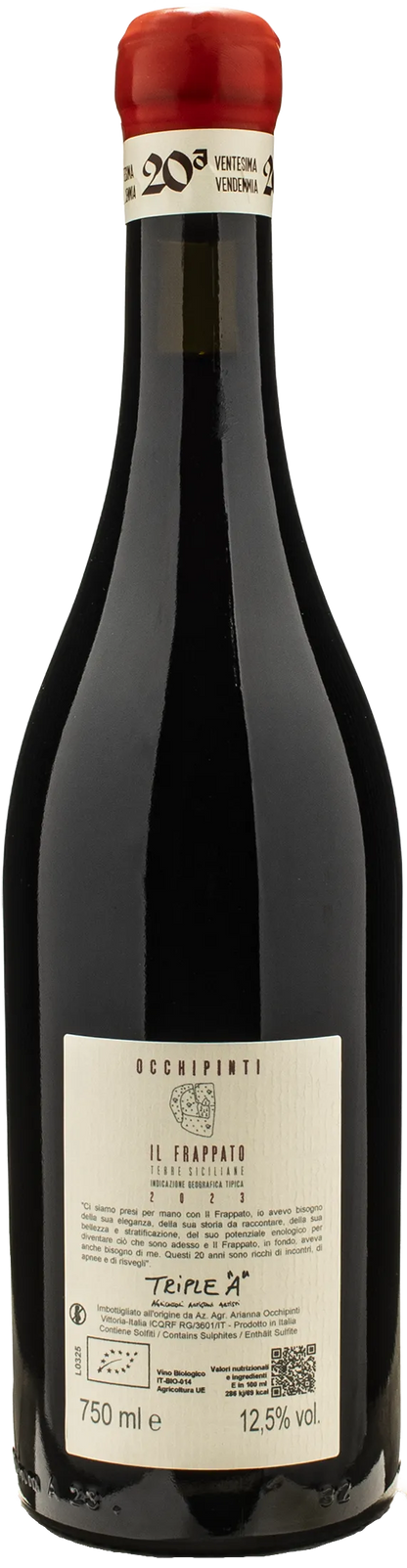 Arianna Occhipinti Il Frappato Ventesima Vendemmia 2023