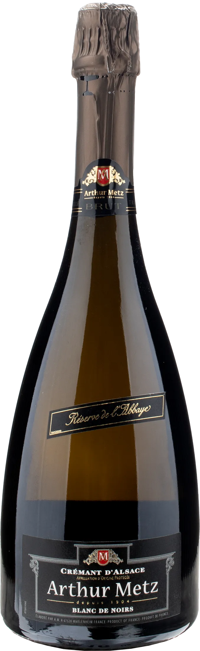 Arthur Metz Cremant d’Alsace Blanc de Noirs Reserve de l’Abbaye Brut