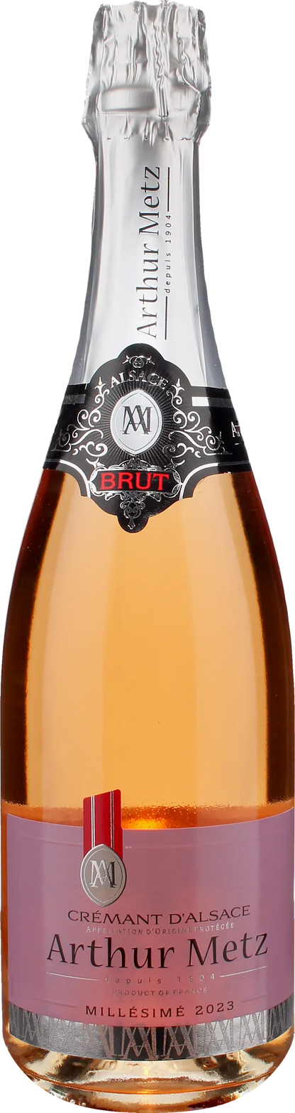 Arthur Metz Cremant d'Alsace Rosè Brut 2023