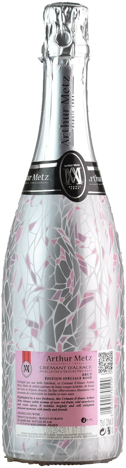 Arthur Metz Cremant d'Alsace Rosè Edition Speciale