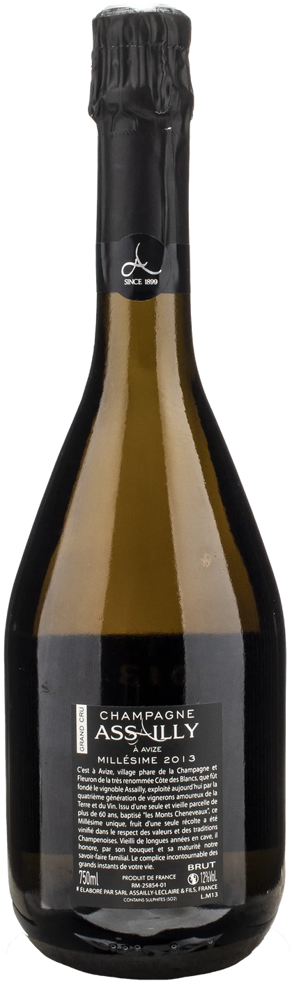 Assailly Champagne Grand Cru Brut Millesime 2013