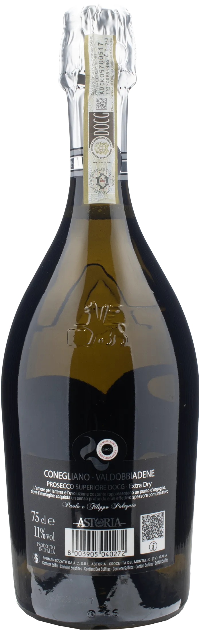 Astoria Conegliano Valdobbiadene Prosecco Superiore Anniversario Extra Dry 2023