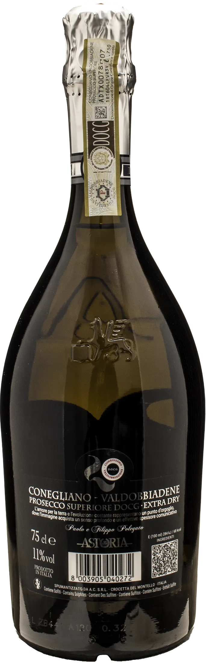 Astoria Conegliano Valdobbiadene Prosecco Superiore Anniversario Extra Dry 2025