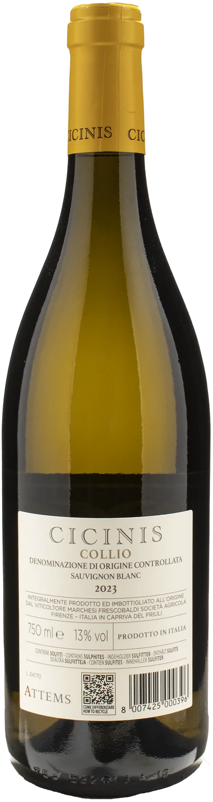 Attems Collio Sauvignon Blanc Cicinis 2023