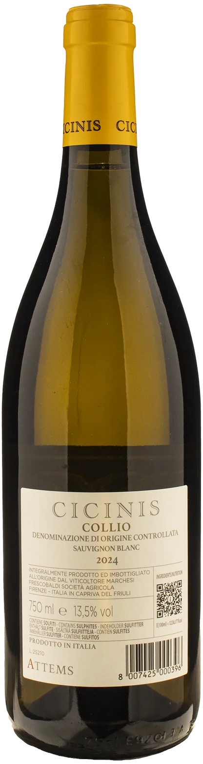 Attems Collio Sauvignon Blanc Cicinis 2024