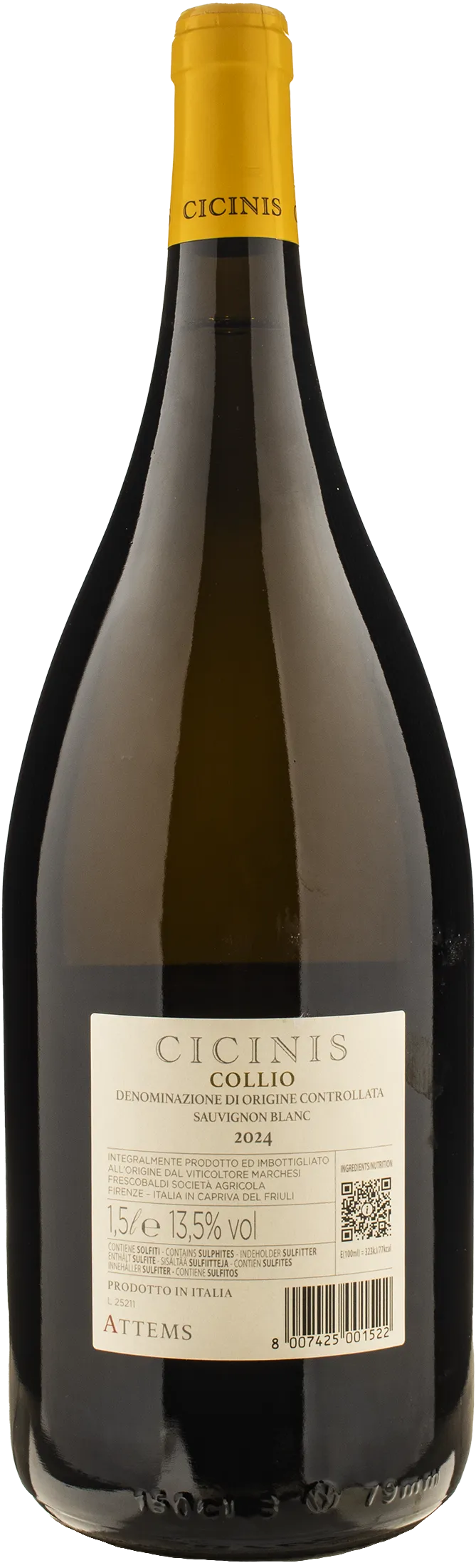 Attems Collio Sauvignon Blanc Cicinis Magnum 2024