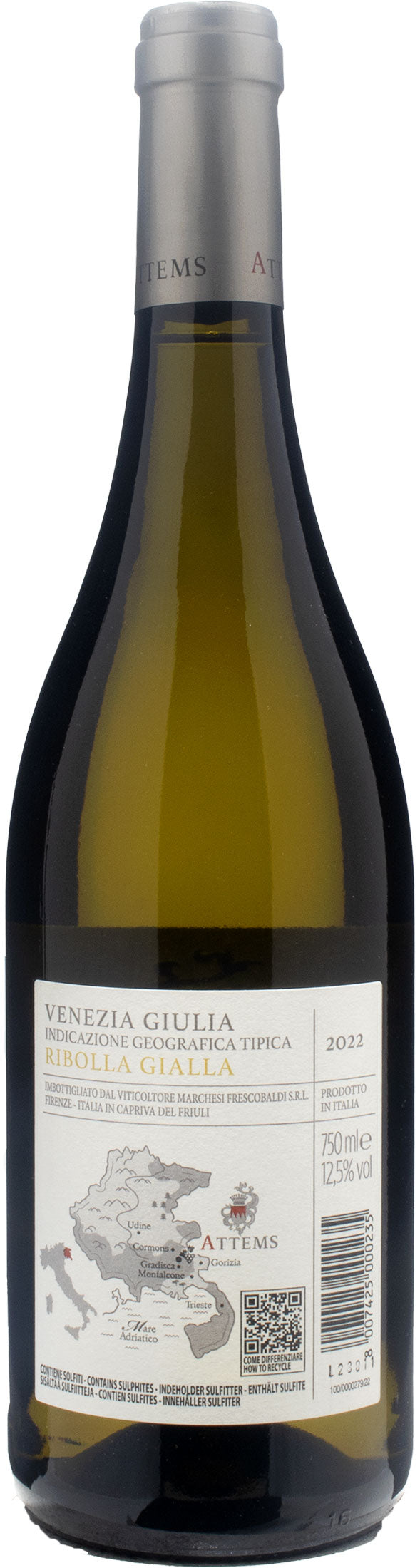 Attems Ribolla Gialla 2022