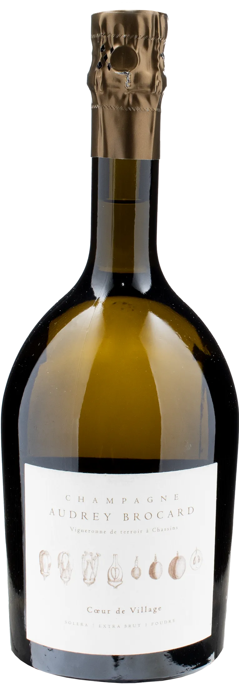 Audrey Brocard Champagne Coeur de Village Extra Brut