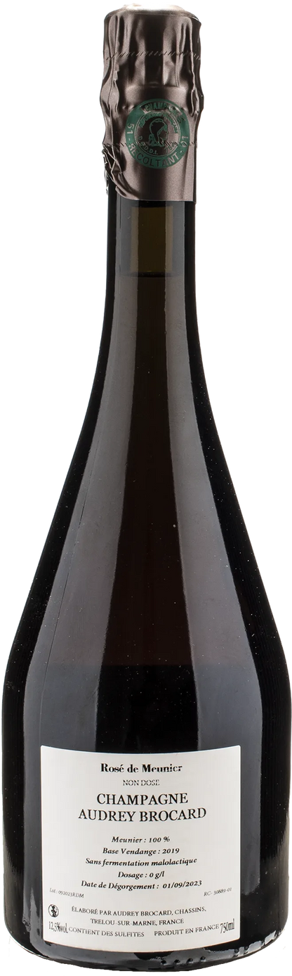 Audrey Brocard Champagne Cuvee Rosè de Meunier