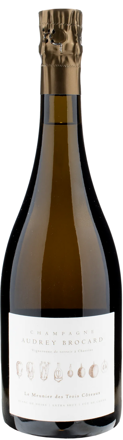Audrey Brocard Champagne Le Meunier des Trois Coteaux Extra Brut