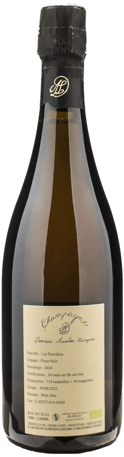 Aurelien Lurquin Champagne Brut Nature Forcieres 2020