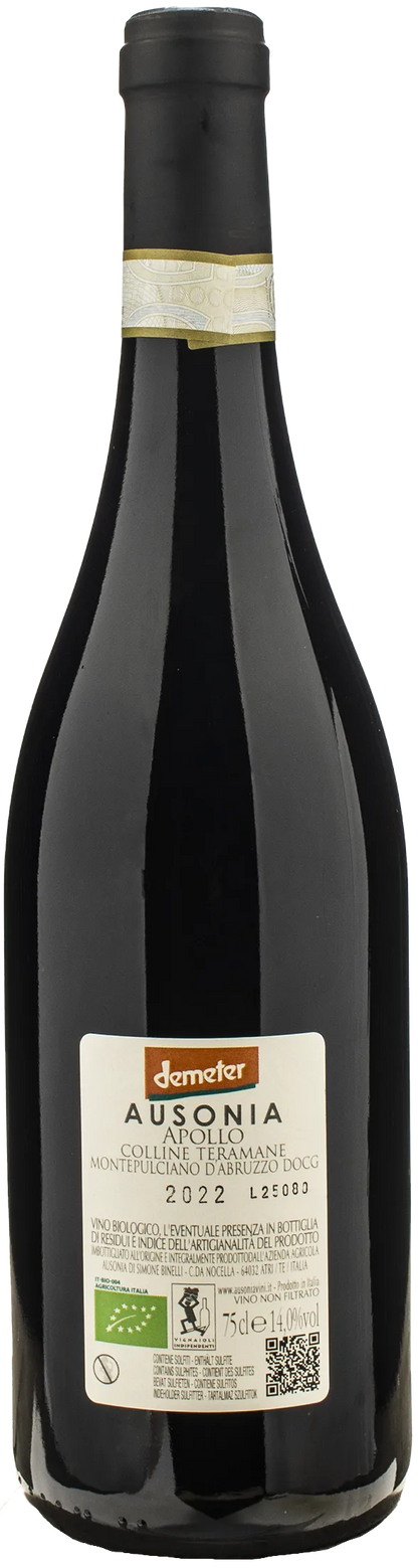 Ausonia Montepulciano d'Abruzzo Teramane Apollo 2022