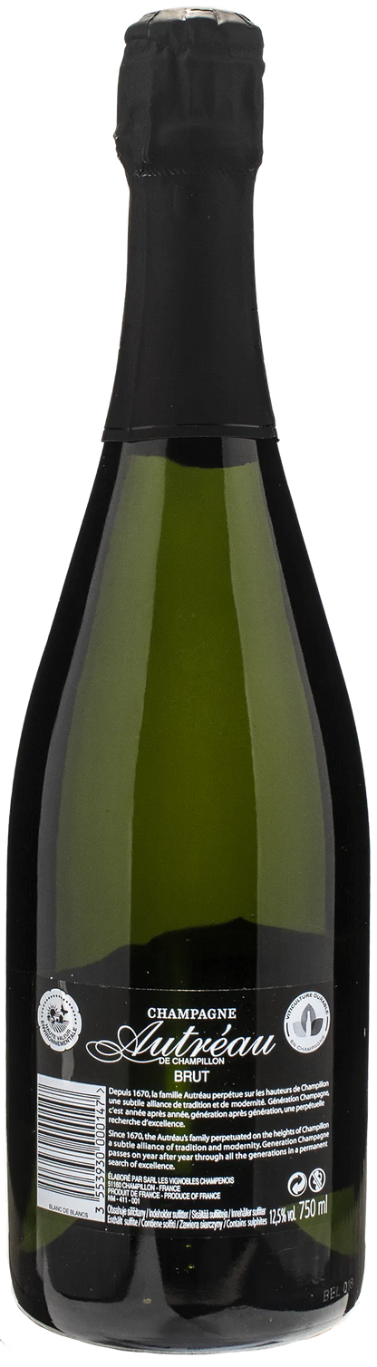 Autreau Champagne Grand Cru Blanc de Blancs Brut