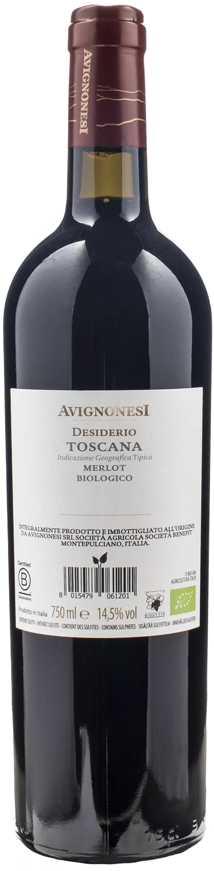Avignonesi Desiderio Merlot 2020