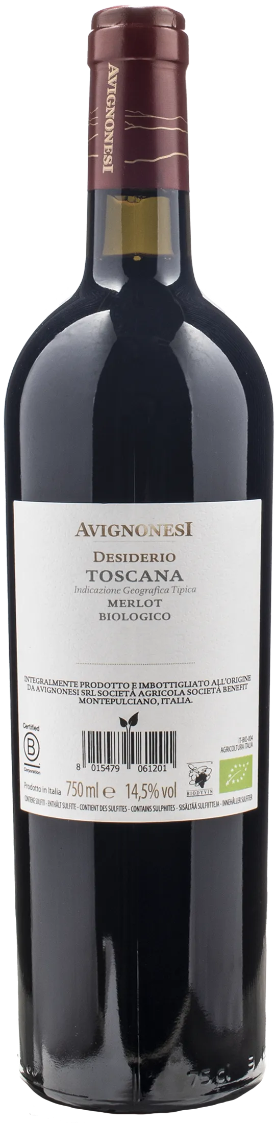 Avignonesi Desiderio Merlot Magnum 2020