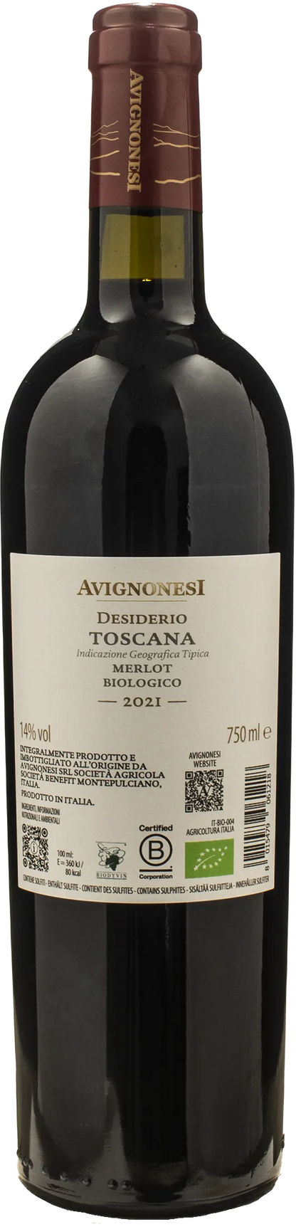 Avignonesi Desiderio Merlot 2021