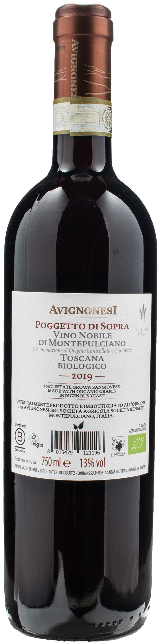 Avignonesi Nobile di Montepulciano Poggetto di Sopra 2019