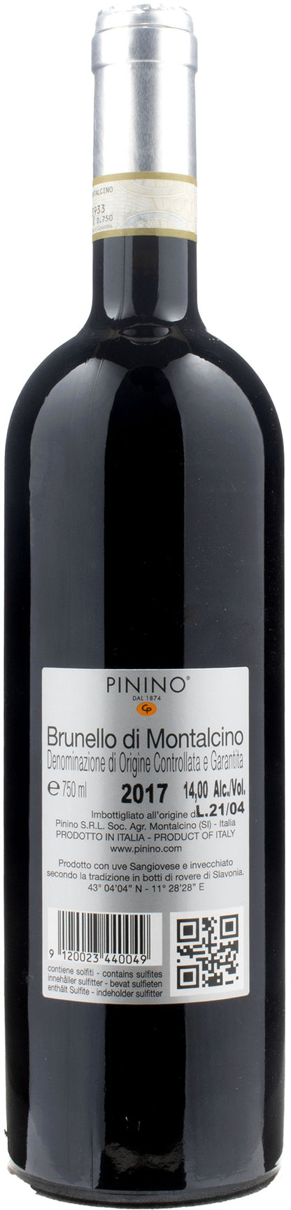 Azienda Agricola Pinino Brunello di Montalcino 2017