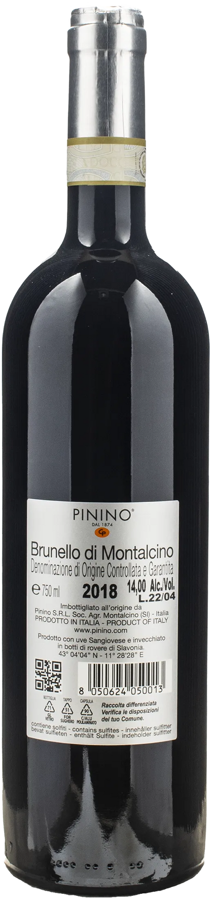 Azienda Agricola Pinino Brunello di Montalcino 2018