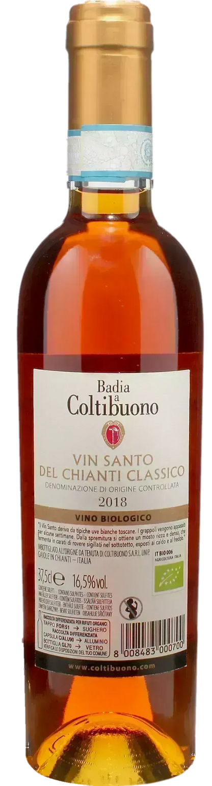 Badia a Coltibuono Vin Santo del Chianti Classico 0.375L 2018