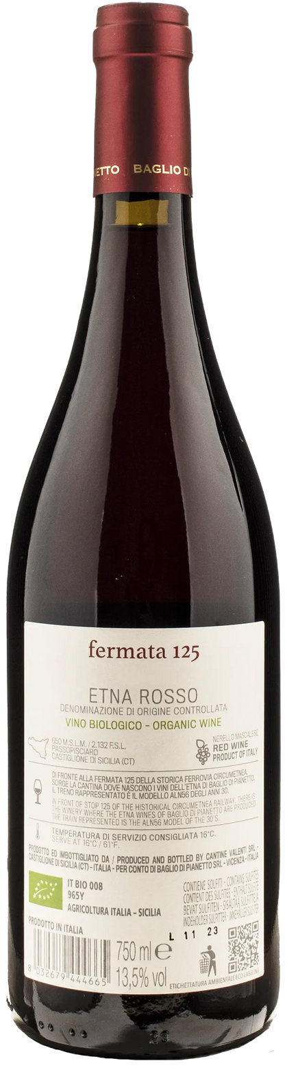 Baglio di Pianetto Fermata 125 Etna Rosso 2021