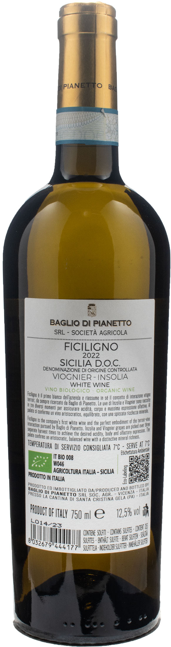 Baglio di Pianetto Ficiligno 2022