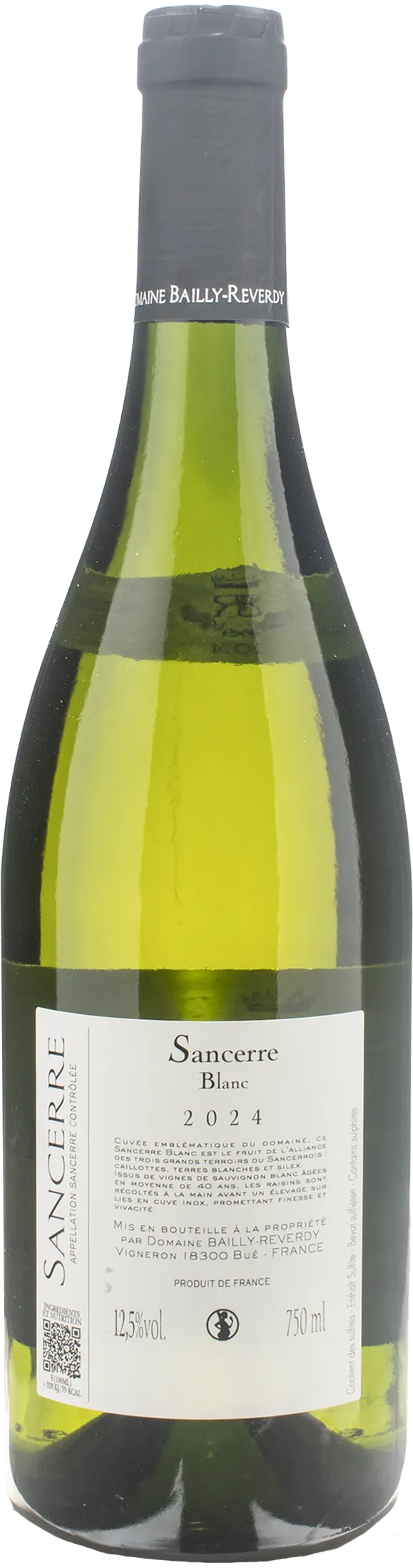Bailly Reverdy Sancerre La Mercy Dieu 2024