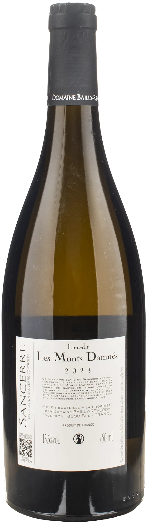 Bailly Reverdy Sancerre Les Monts Damnes 2023