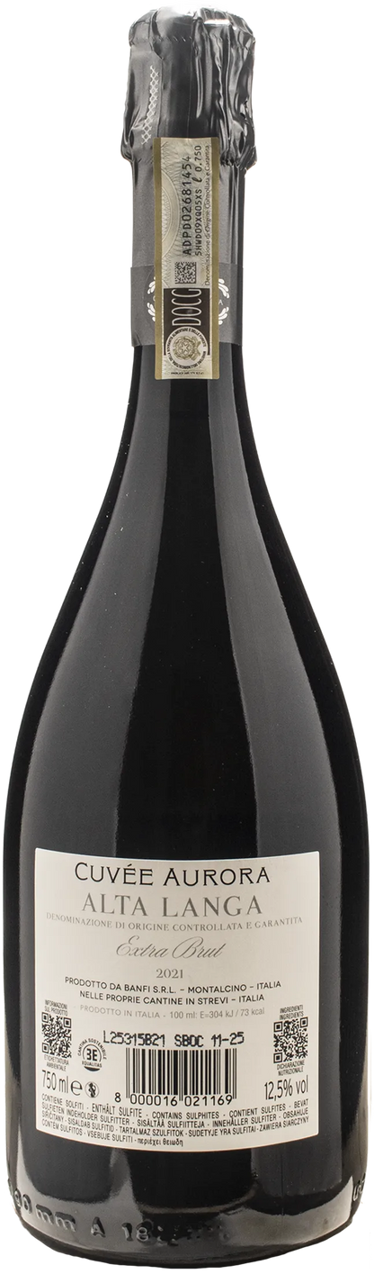 Banfi Alta Langa Cuvee Aurora Extra Brut 2021