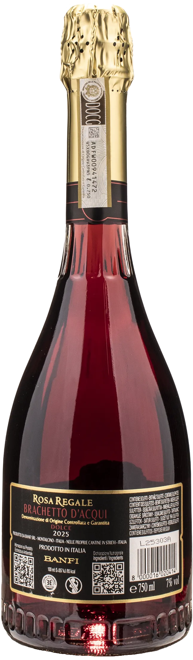 Banfi Brachetto d'Acqui Rosa Regale Dolce 2025