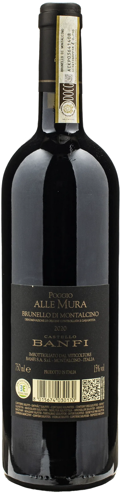 Banfi Brunello di Montalcino Poggio alle Mura 2020