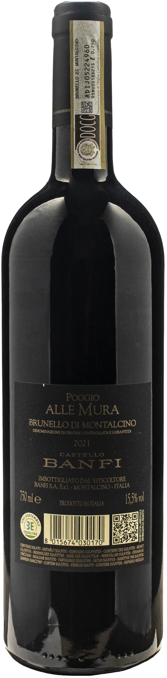Banfi Brunello di Montalcino Poggio alle Mura 2021