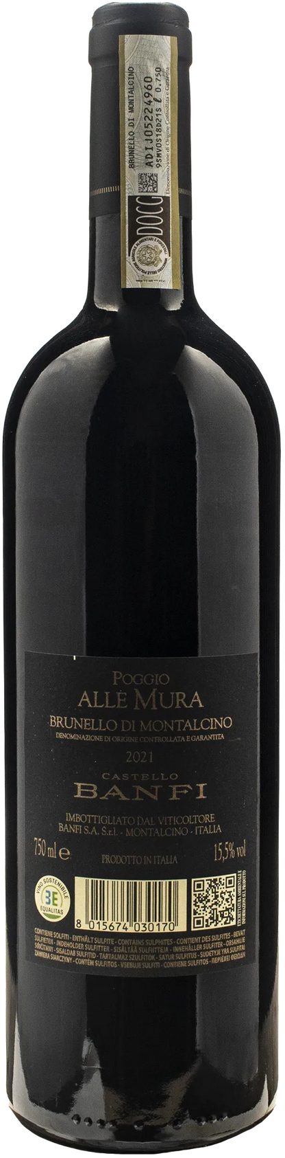 Banfi Brunello di Montalcino Poggio alle Mura 2021