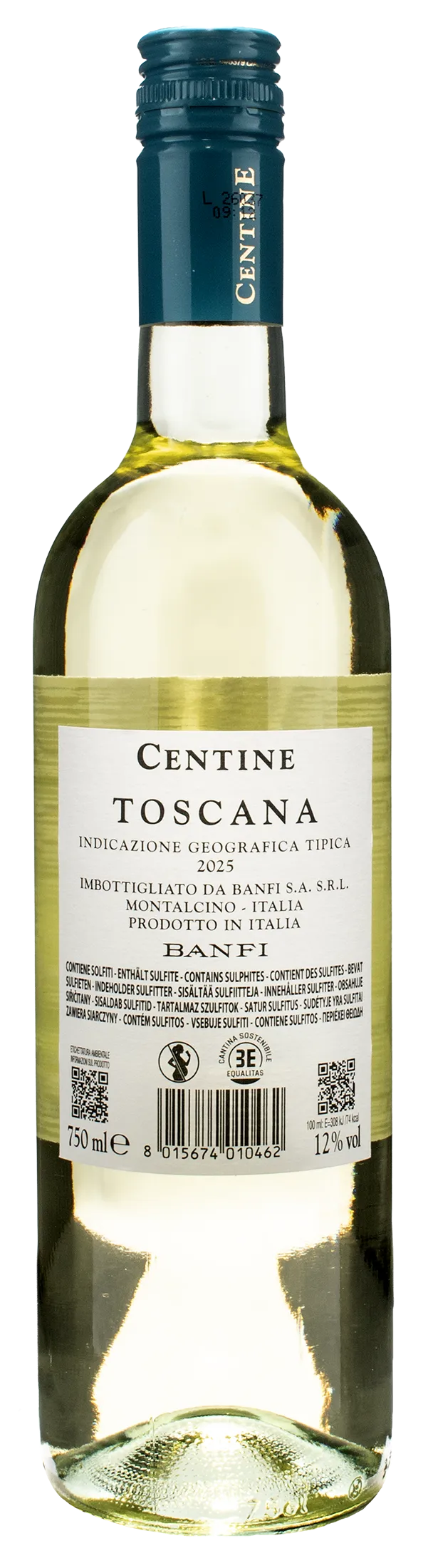 Banfi Centine Toscana Bianco Chardonnay Vermentino 2025