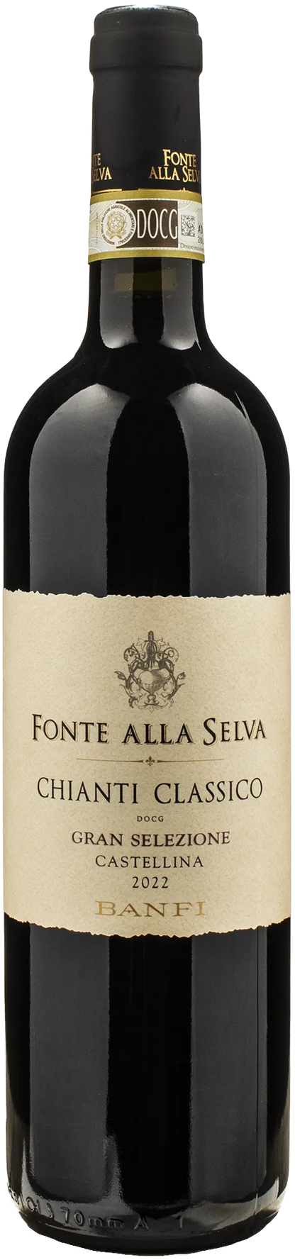 Banfi Chianti Classico Gran Selezione Castellina Fonte alla Selva 2022