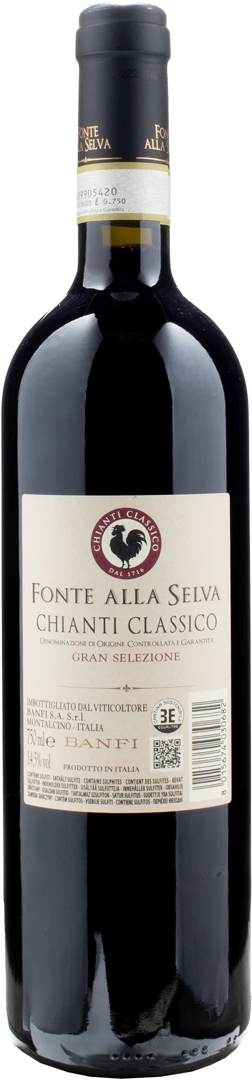 Banfi Chianti Classico Gran Selezione Fonte alla Selva 2020