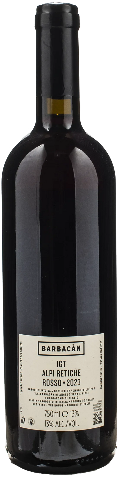 Barbacan Alpi Retiche Rosso 2023