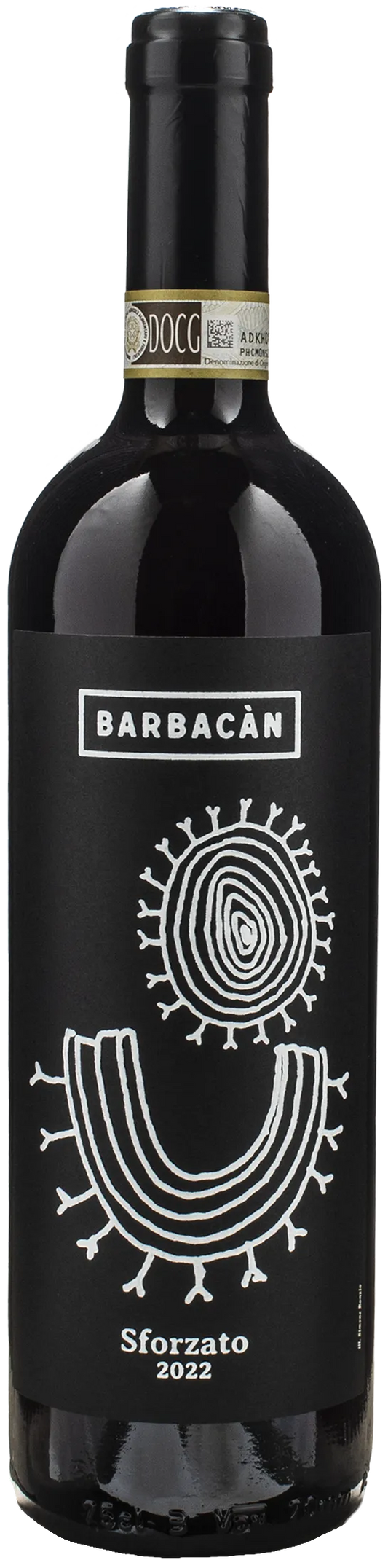 Barbacan Sforzato di Valtellina 2022