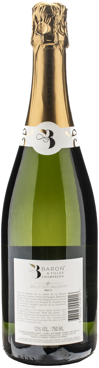 Baron Albert Champagne Belle des Valles Brut