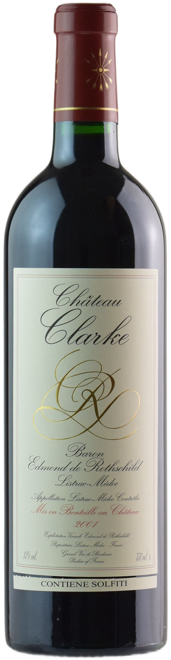 Baron de Rothschild Chateau Clarke 2001