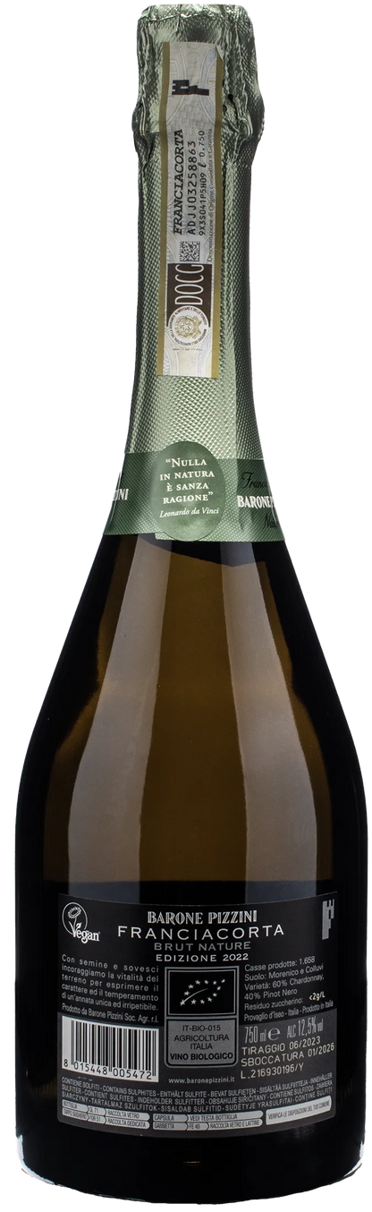 Barone Pizzini Franciacorta Edizione Naturae Brut Nature 2022